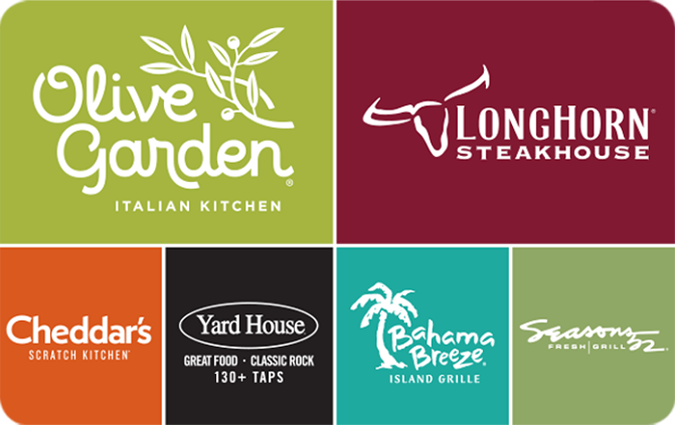 Bahama Breeze gift card