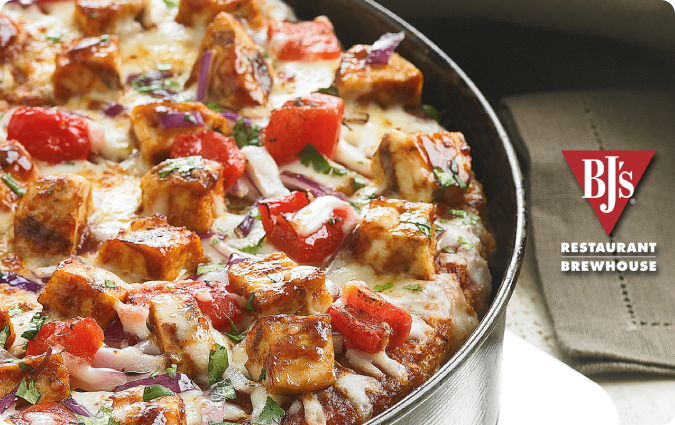 BJ's Restaurant & Brewhouse gift card