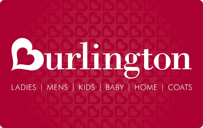 Burlington gift card