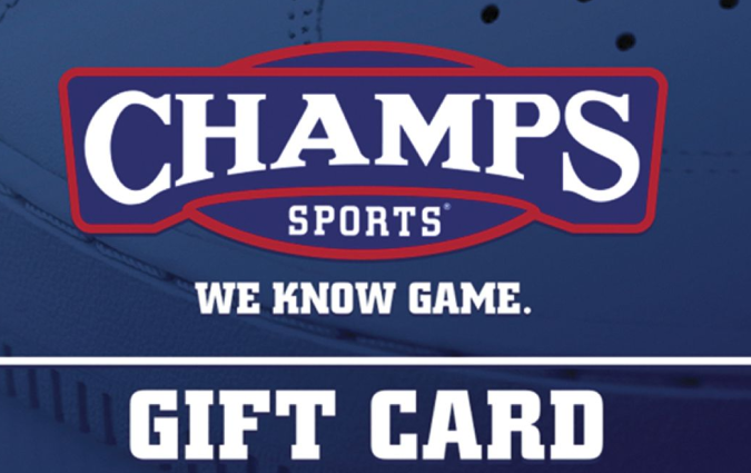 Champs Sports gift card
