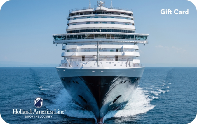 Holland America Line gift card