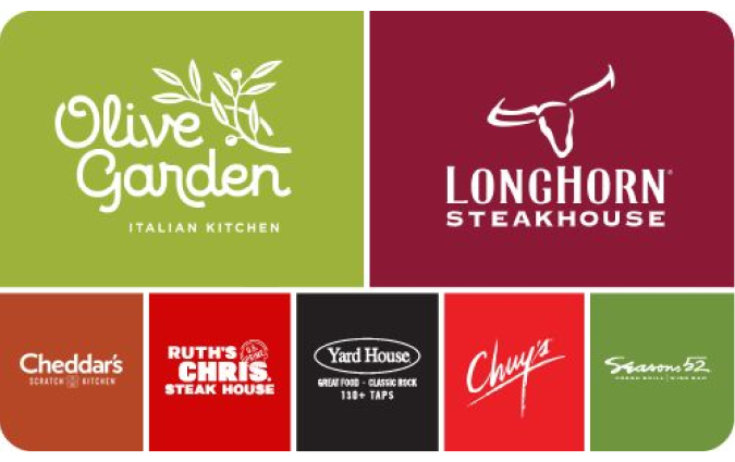Longhorn Steakhouse gift card