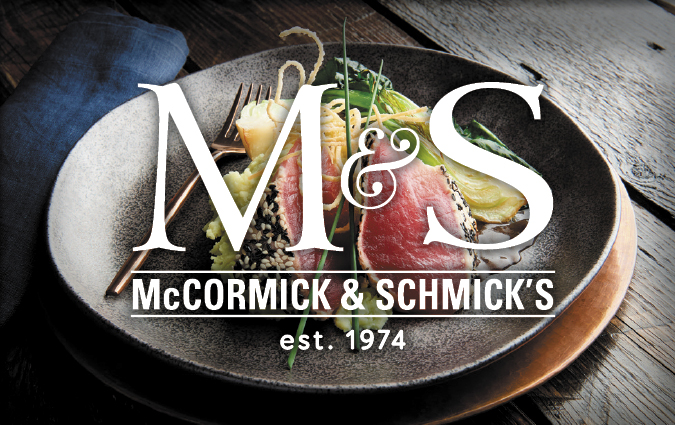 McCormick & Schmick's Restaurant gift card