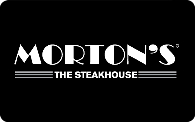 Morton's Restaurant gift card