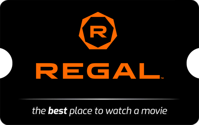 Regal Cinemas gift card