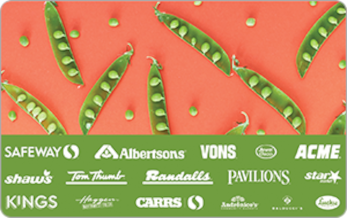 Albertson's/Safeway gift card