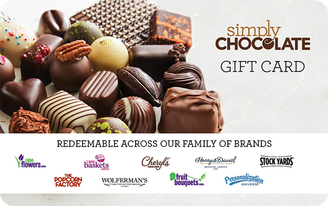 Simply Chocolate gift card
