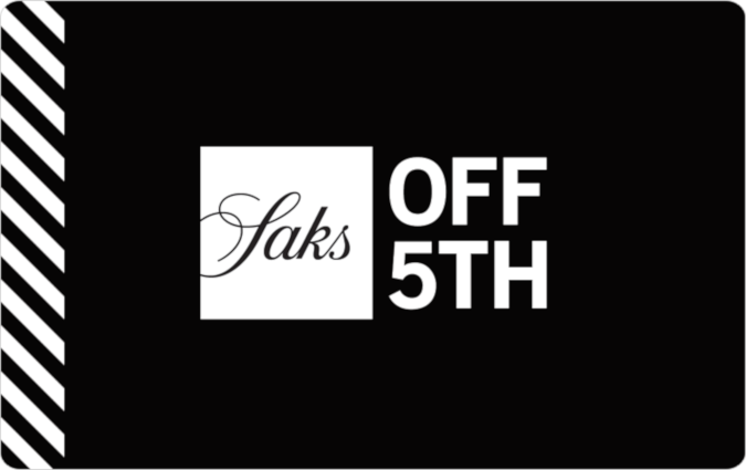 Saks OFF 5TH gift card