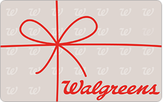 Walgreens gift card