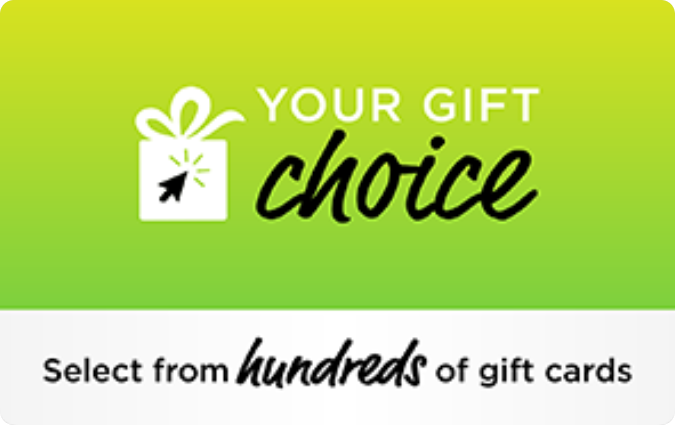 Your Gift Choice gift card