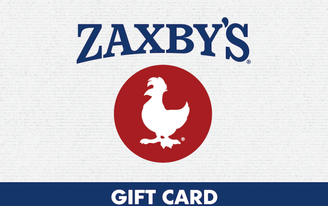 Zaxby's gift card