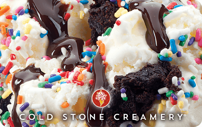 Cold Stone Creamery gift card