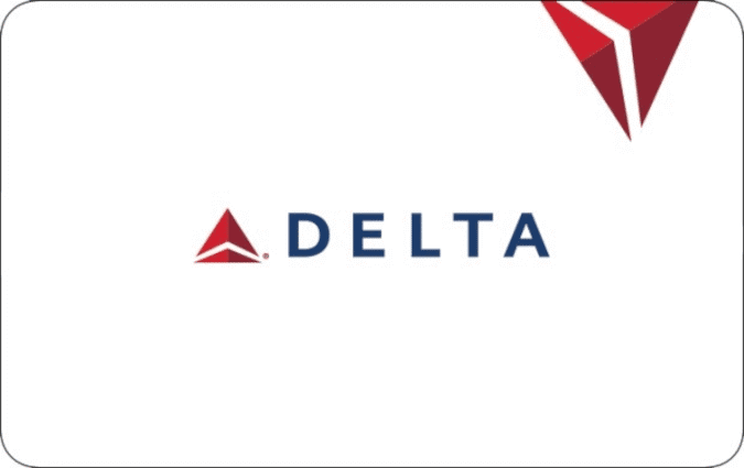 Delta Air Lines gift card