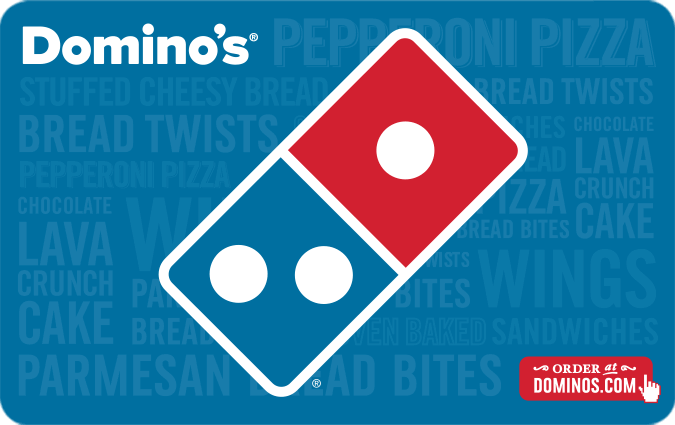 Domino's gift card