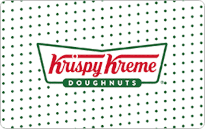 Krispy Kreme gift card