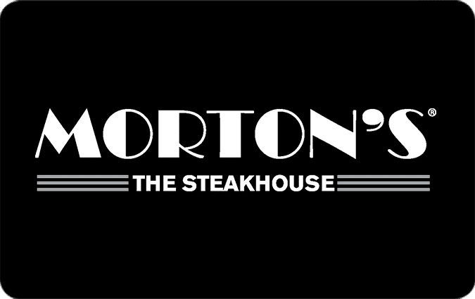 Morton's The Steakhouse gift card