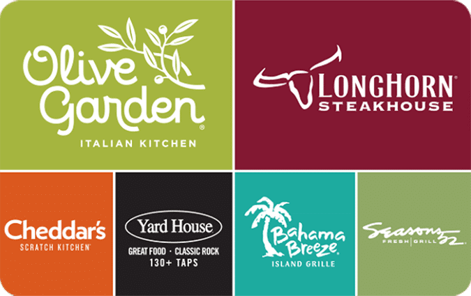 Olive Garden gift card