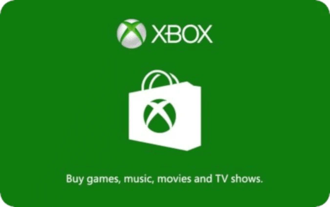 Xbox gift card