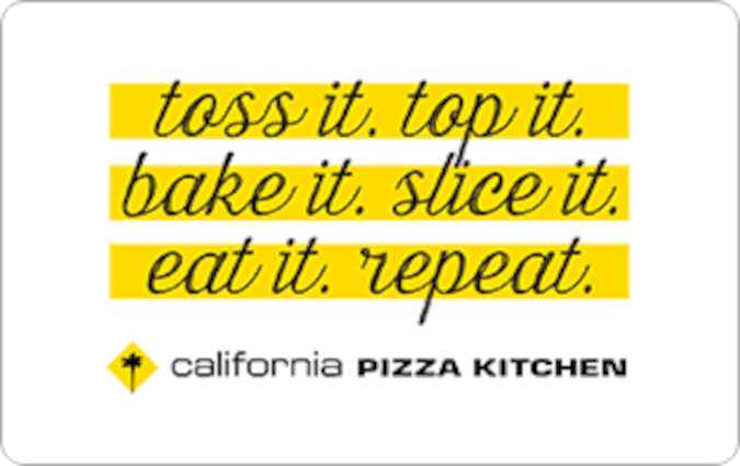 California Pizza Kitchen gift card