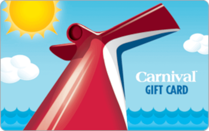 Carnival Cruise Lines gift card