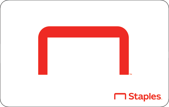 Staples gift card