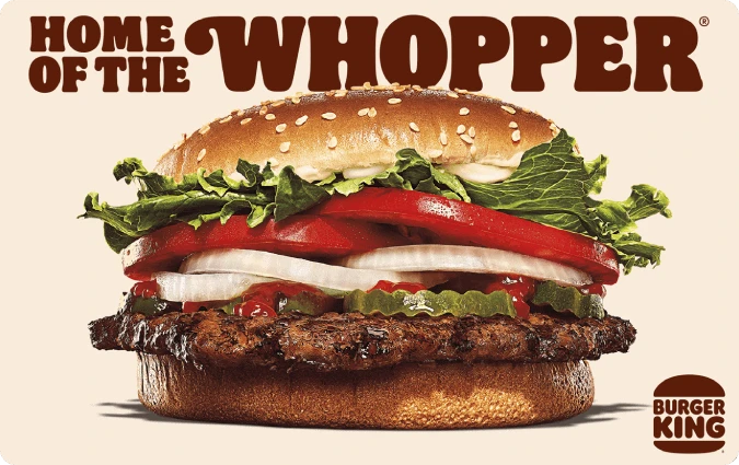 Burger King Gift Card