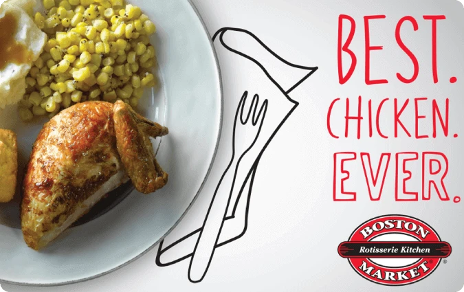 Boston Market Gift Card balance check