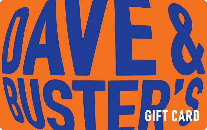 dave and buster gift card