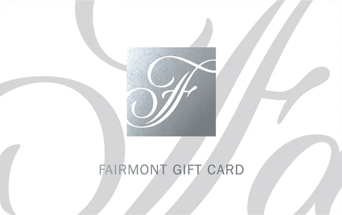 fairmont gift card