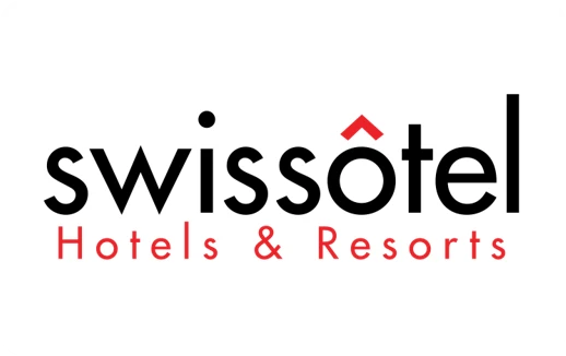 Swissôtel Hotels & Resorts logo with black and red text on a white background.